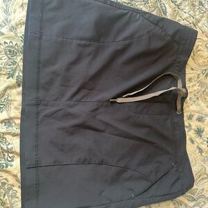 Eddie Bauer Charcoal Skirt with Elastic Waist